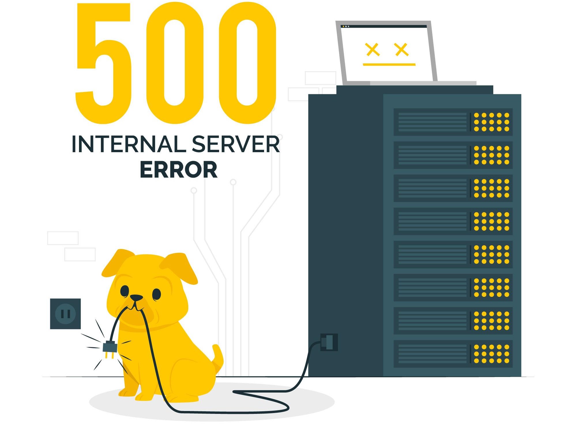 500 server error